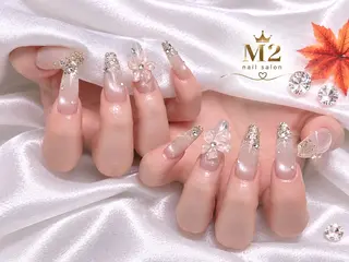 ネイル 長さだし専門店 M2　rikaのネイルデザイン