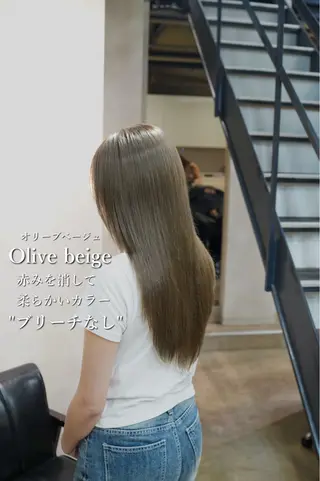 カラー ✨ブリーチなしカラー ×髪質改善✨松村 潤のヘアスタイル