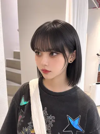 ショート カラー 【デザインカラー】 南堀江　宇都宮のヘアスタイル