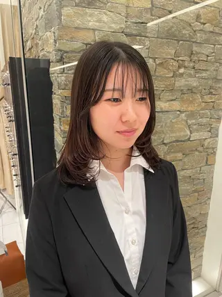 ミディアム 【カットモデル募集 中】菊池のヘアスタイル