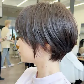 ショート カラー ショート上手い人/ 銀座/なかじのヘアスタイル