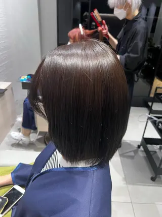 カラー 銀座/ハイレイヤー/ 艶髪カラー/田中颯士のヘアスタイル