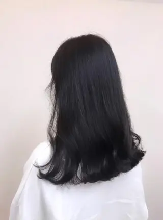ロング もりたみかこ 美容師お休み中のヘアスタイル