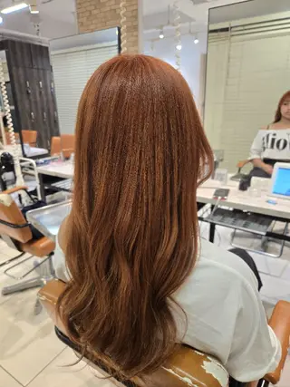 ロング 透明感カラー×髪質改 善✨️町田築✨️のヘアスタイル