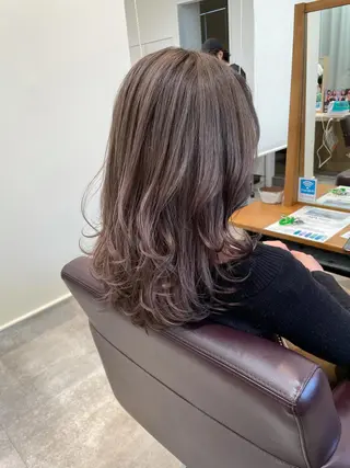 ロング カラー HAREru. モデル募集【戸塚】のヘアスタイル