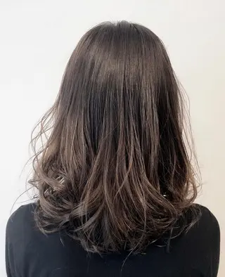 セミロング カラー 伊勢崎/nap hair 栗原大輔のヘアスタイル