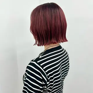 ミディアム カラー ブリーチなし/レイヤ ー特化🌈Tommyのヘアスタイル