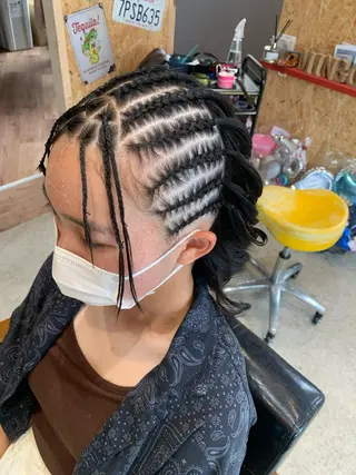 ミディアム stylist N0Nのヘアスタイル