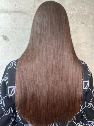 ロング 髪質改善 永田零亜のヘアスタイル