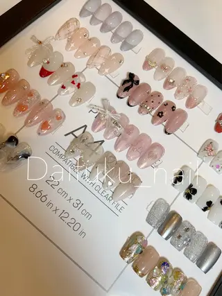 ミディアム Daifuku nailsのネイルデザイン