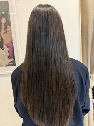 ロング カラー 💧艶髪ストレート ✨ロング／府川直樹のヘアスタイル