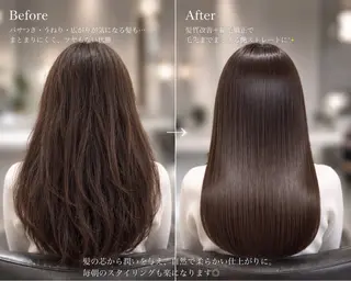 セミロング Kawahara WATARUのヘアスタイル