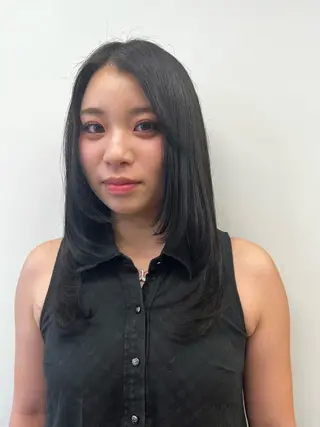 ロング カラー 産休の為お休みです! 小島凜のヘアスタイル