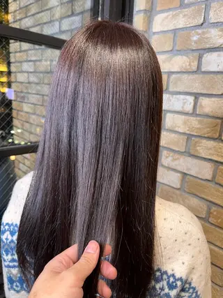 ロング カラー 渋谷 YUUKIのヘアスタイル