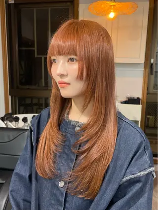 ロング 野町好花 レイヤー/髪質改善のヘアスタイル