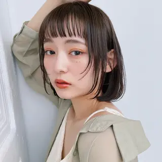 ショート ヘアセット/透明感 カラー/MIHO♡のヘアスタイル
