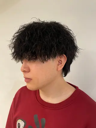 メンズ 三田 真穂のヘアスタイル