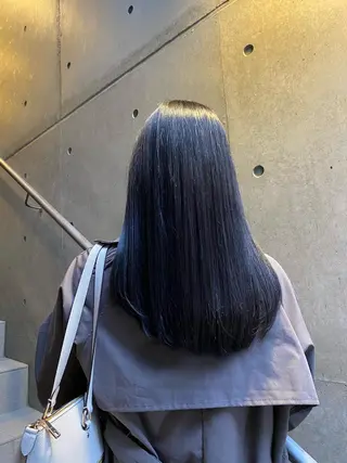 セミロング レディースモデル カット/中川翔太のヘアスタイル