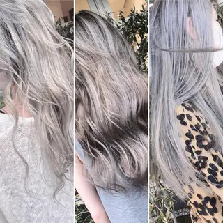 カラー 齋藤 佳以のヘアスタイル