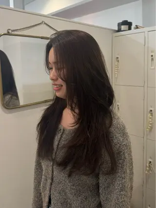 ロング カラー yutaka/透明感 カラー/髪質改善🤎のヘアスタイル