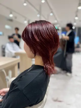 ショート 🩰Luca|透明感 カラー|縮毛矯正🫧のヘアスタイル