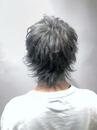 ショート カラー メンズ 中野 竜介のヘアスタイル