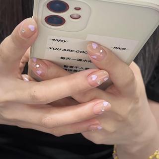ネイル By moonネイル 🌷ワンホン/韓国風のネイルデザイン