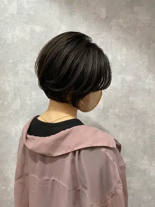 ショート モテ髪/ボブ/ショー ト/アダチフウトのヘアスタイル