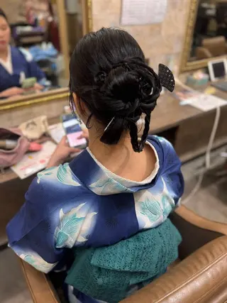 ロング ヘアアレンジ Arphy/ /のヘアスタイル