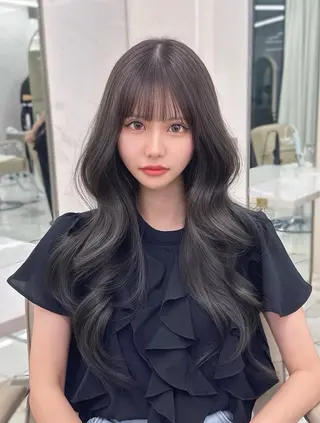 ロング カラー 小林 拳人のヘアスタイル