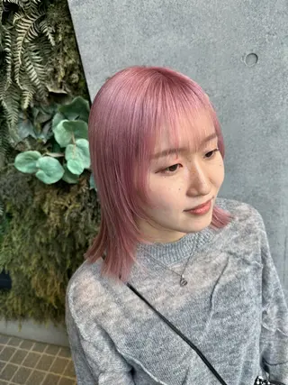 ミディアム カラー デザインカラー🎨 下北沢 / 磯部のヘアスタイル