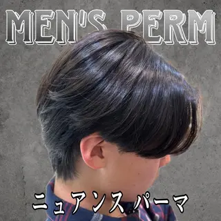 パーマ メンズ カルマ・ニュアンス/ 縮毛/レイヤーaoiのヘアスタイル