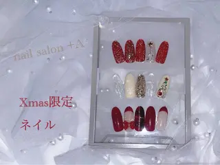 セミロング カラー Nail Salon +Aのネイルデザイン