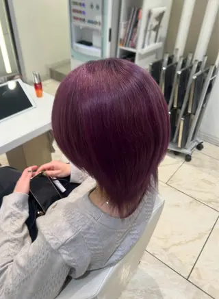 カラー ダメージレス/艶髪 🫧さくら🫧のヘアスタイル