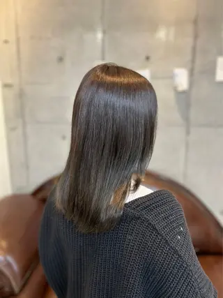 セミロング 鈴木 皆斗のヘアスタイル