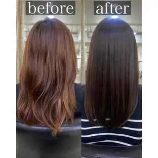 セミロング 森川 達功のヘアスタイル