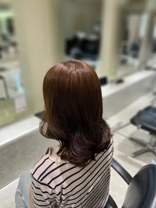 ミディアム Ayumi / Lee尼崎のヘアスタイル