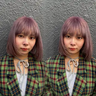 カラー 高橋 聖愛のヘアスタイル
