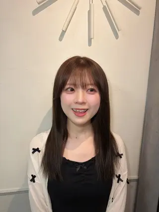 セミロング カラー girly/ヘア メイクMitsukiのヘアスタイル