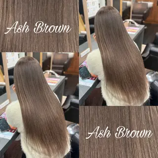 ロング RIEブリーチ& エクステ特化型のヘアスタイル