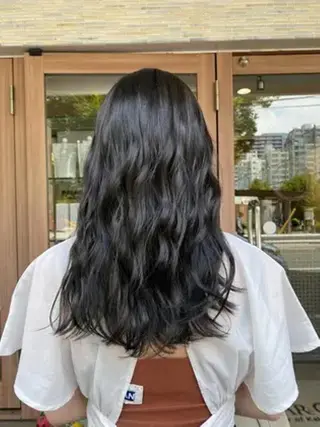 ロング カラー 髪質改善/艶カラー ⚡️コメス/錦糸町のヘアスタイル
