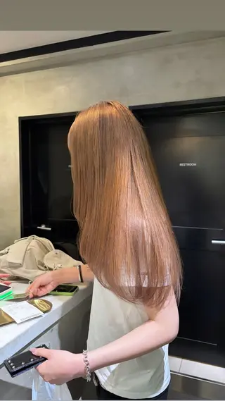 ロング カラー タナカ カナ🫧のヘアスタイル