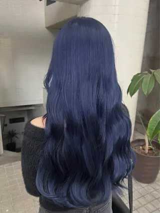 ロング カラー ブリーチ透明感カラー 🍀mizuki🍀のヘアスタイル