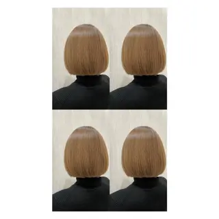 ショート カラー 店長✨レイヤー✖️ 髪質改善✖️韓国ヘアのヘアスタイル