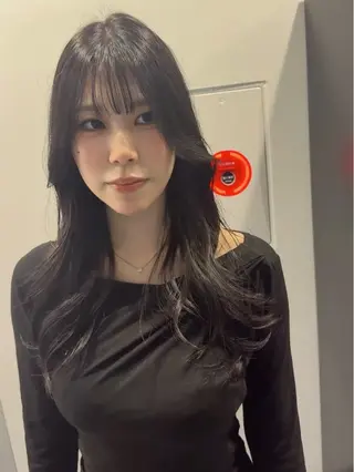 ロング カラー 韓国ヘア🇰🇷 スズキのヘアスタイル