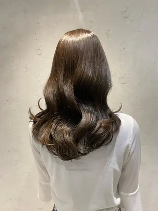 セミロング カラー yuu/髪質改善 カラー🌛のヘアスタイル