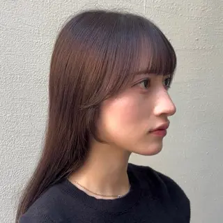 𝐲𝐮𝐮 /艶髪 /透明感カラー🌱のヘアスタイル