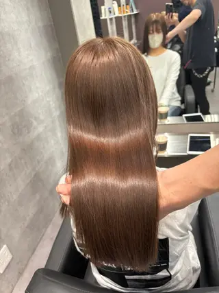 酸性ストレート 髪質改善のヘアスタイル