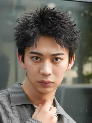 パーマ クドウレイ fifth神南のヘアスタイル