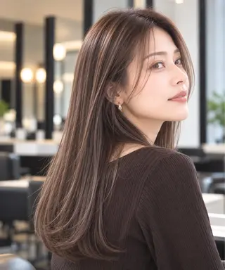 ロング 西山竜一 /垢抜け大人髪のヘアスタイル